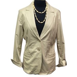 Liz Claiborne Cotton Blazer